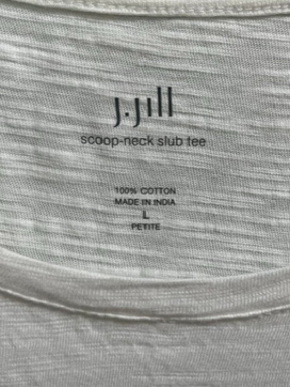 JJill Slub tshirt